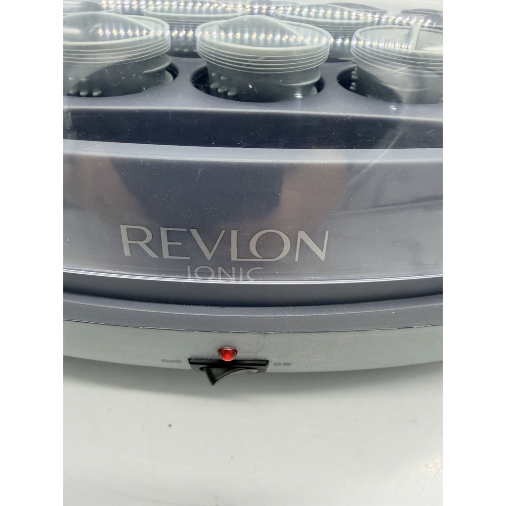 Revlon RV261 Ionic Hairsetter 20 Hot Rollers Curlers Missing Clips - Picture 3 of 9